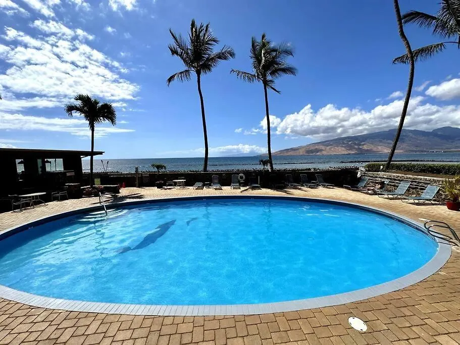 Beautiful Oceanfront, Ac In Each Room, Sleeps 6 Kihei Apartamento