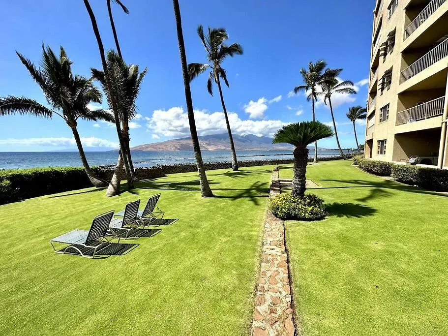 Beautiful Oceanfront, Ac In Each Room, Sleeps 6 Kihei